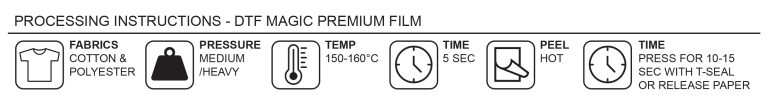 DTF Film Pressing Instructions