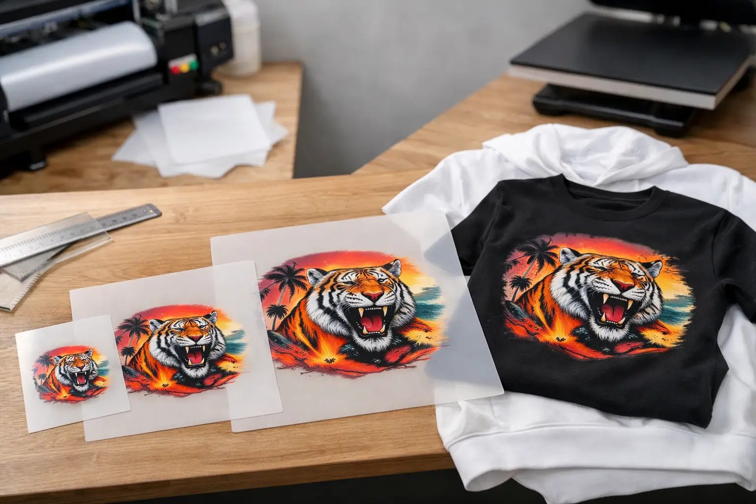 DTF Transfer Size Guide for Better Garment Prints