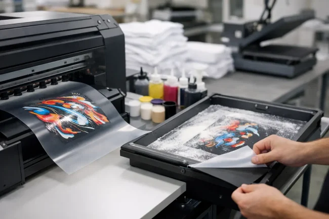 How Do DTF Printers Work in Production?